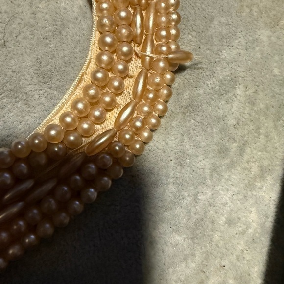 VTG PEARL BIB NECKLACE LOT - Picture 13 of 13